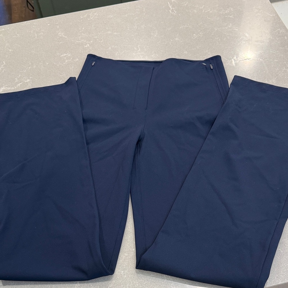 lululemon athletica Dark Navy High-Waist Trouser Style Leggings - Picture 2 of 6